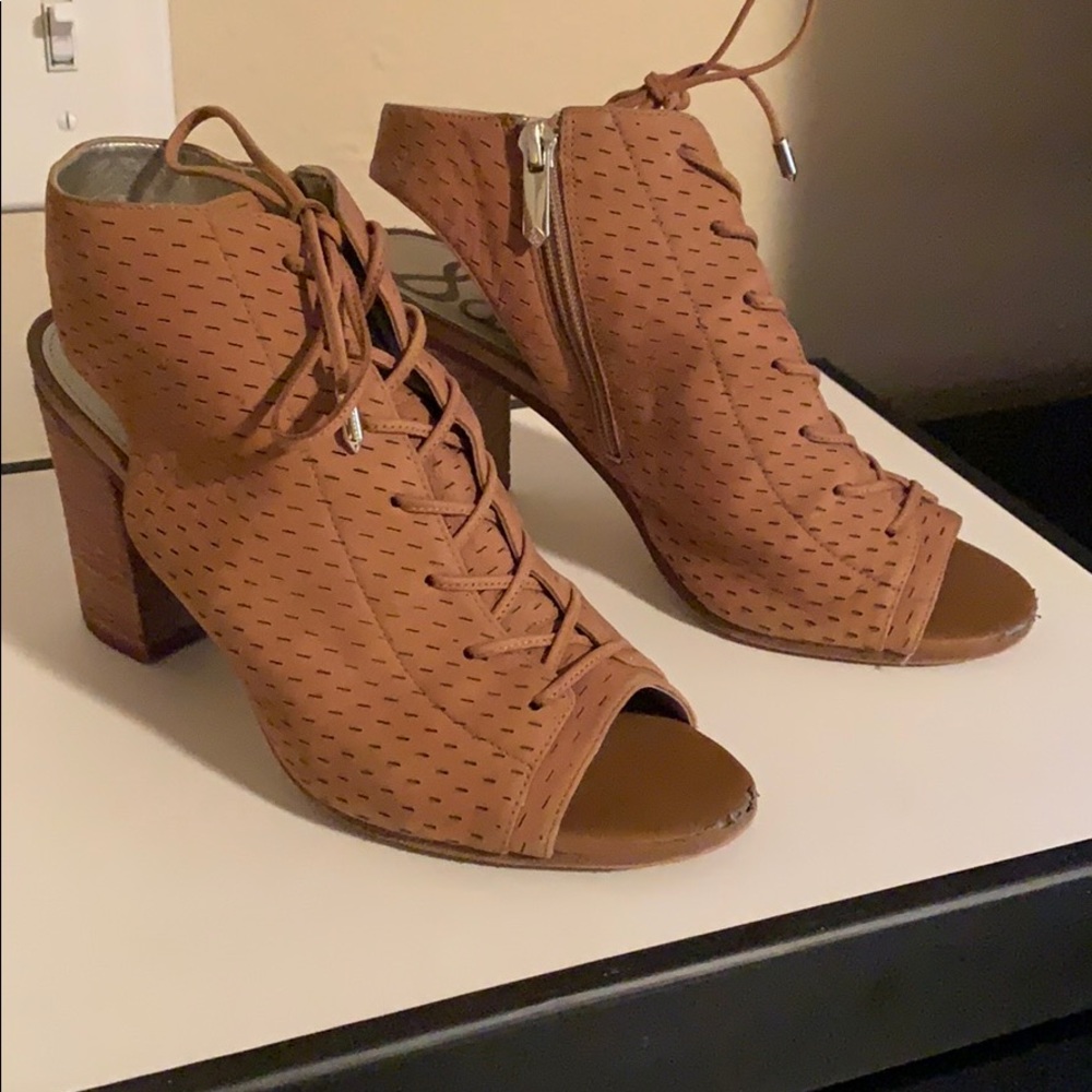 Sam Edelman lace up heels